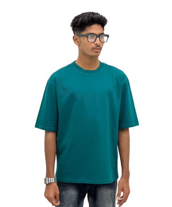 Petrol GreenFrench Terry Tee