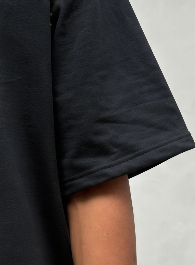 GOLD triangle stone oversized tee - Image 3